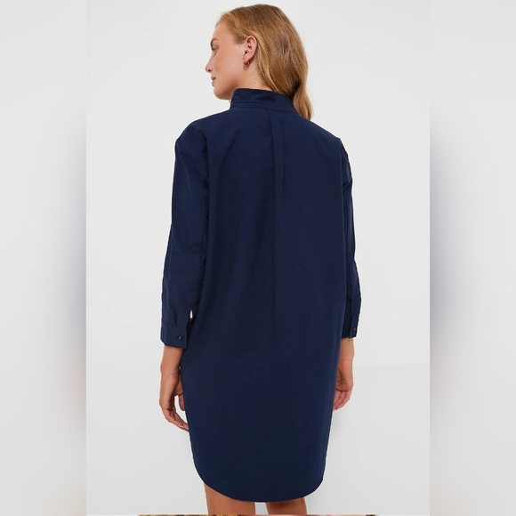 NWT French Navy Polly Dress Size XS In French Navy By Pomander Place - Picture 9 of 9